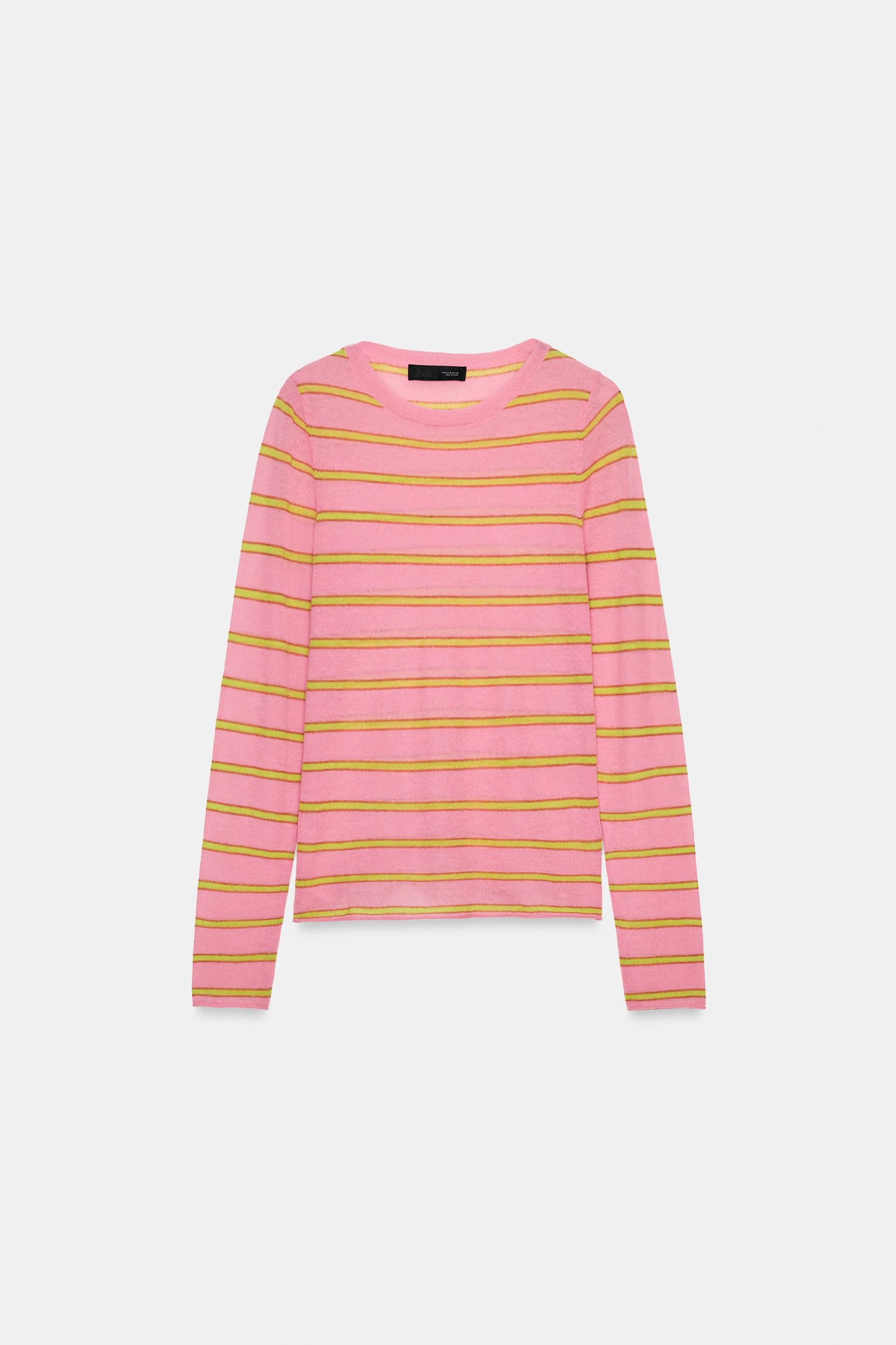 STRIPED WOOL JUMPER